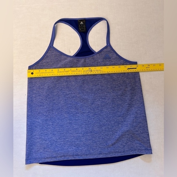 Adidas athletic tank top in Magenta w/mesh backside Sz-M. H6 - Picture 8 of 8